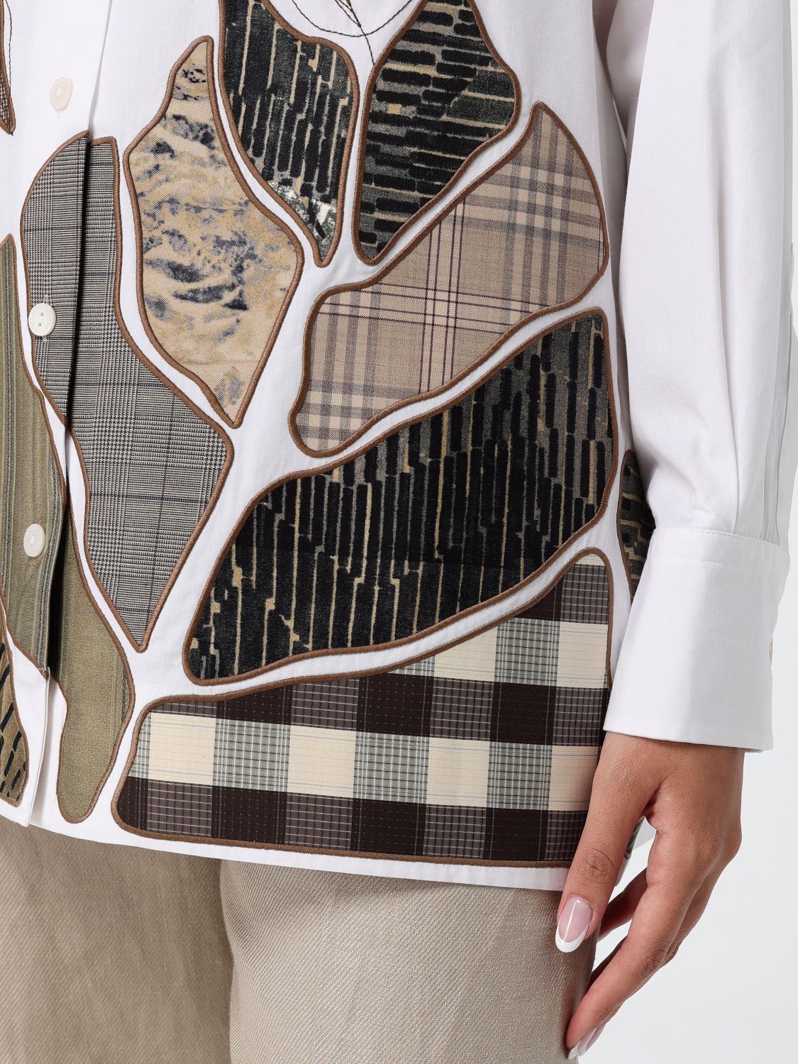 Shirt Woman color White