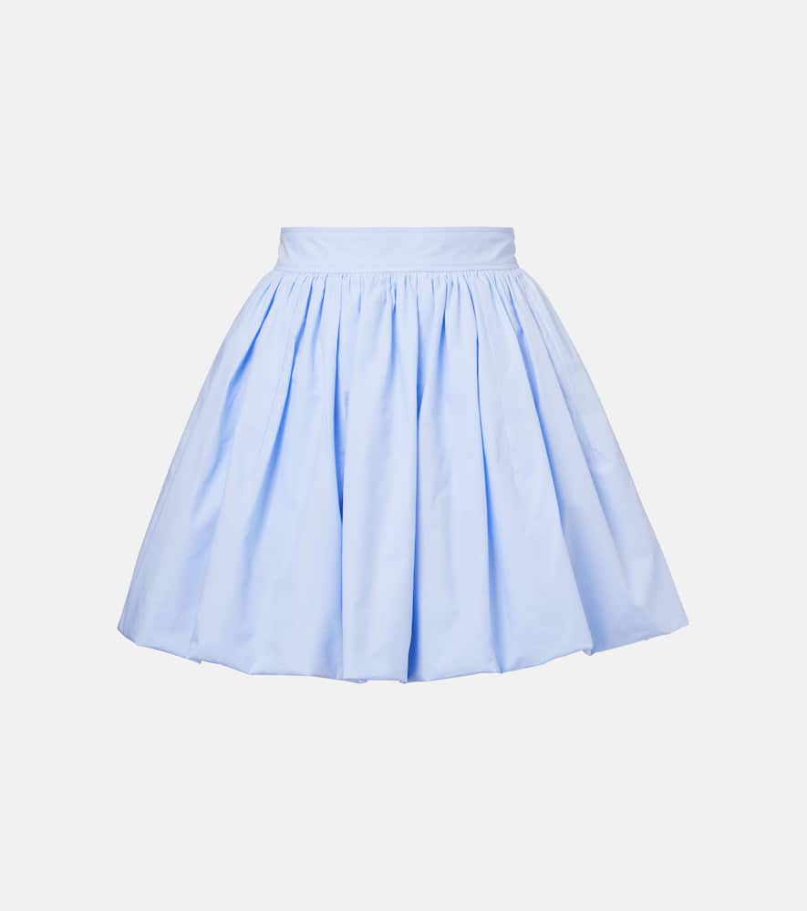 Gathered miniskirt
