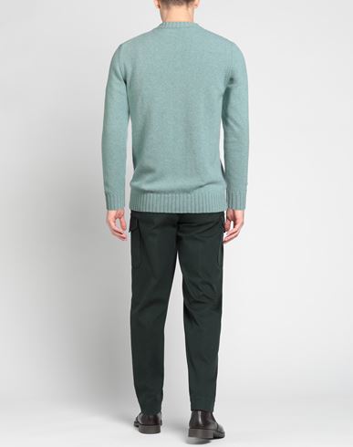 Man Sweater Light green Size 40 Cashmere