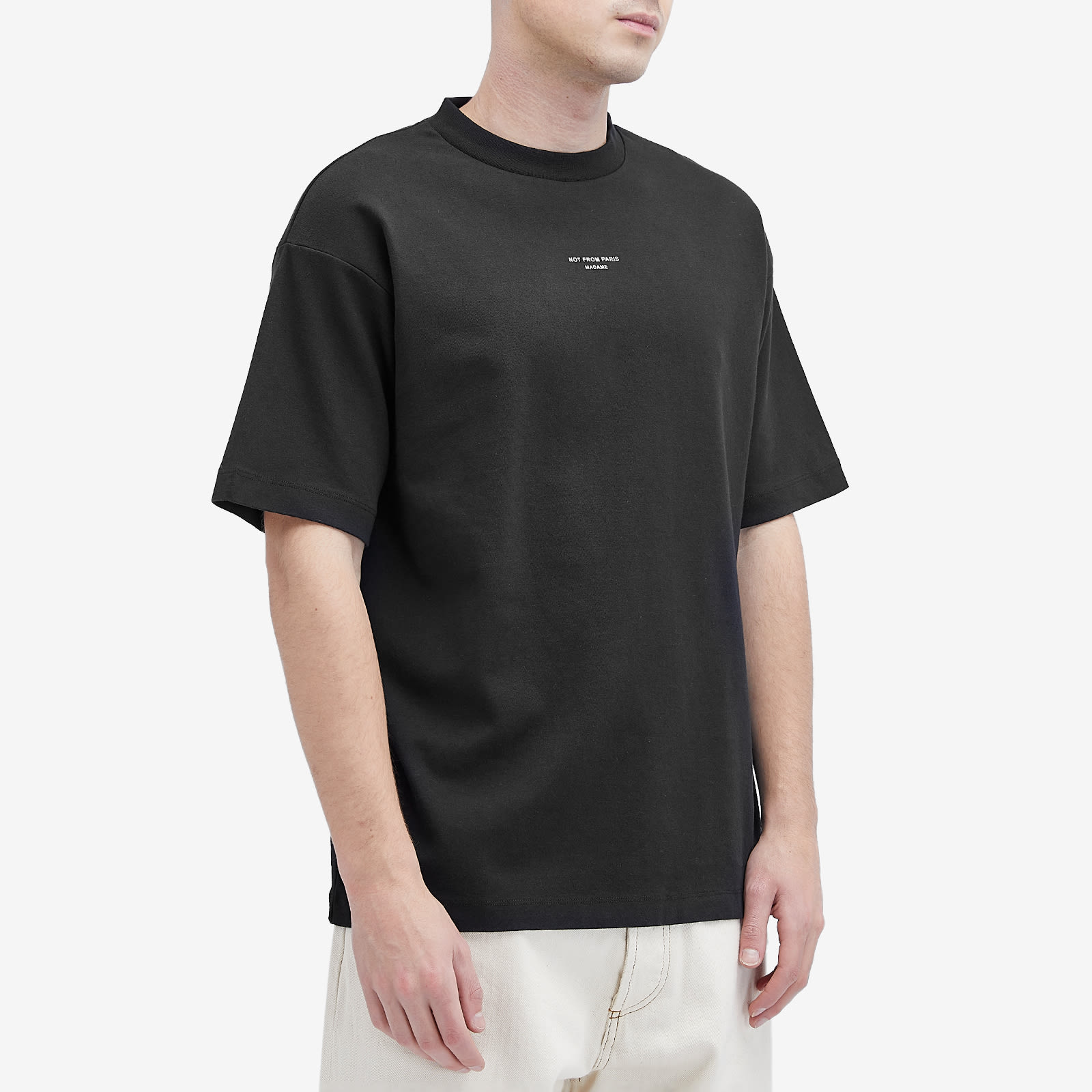 Men's Not From Paris Madame Classic T-Shirt in Black