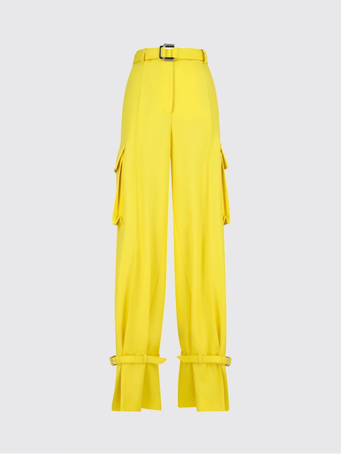 Pants Woman color Yellow