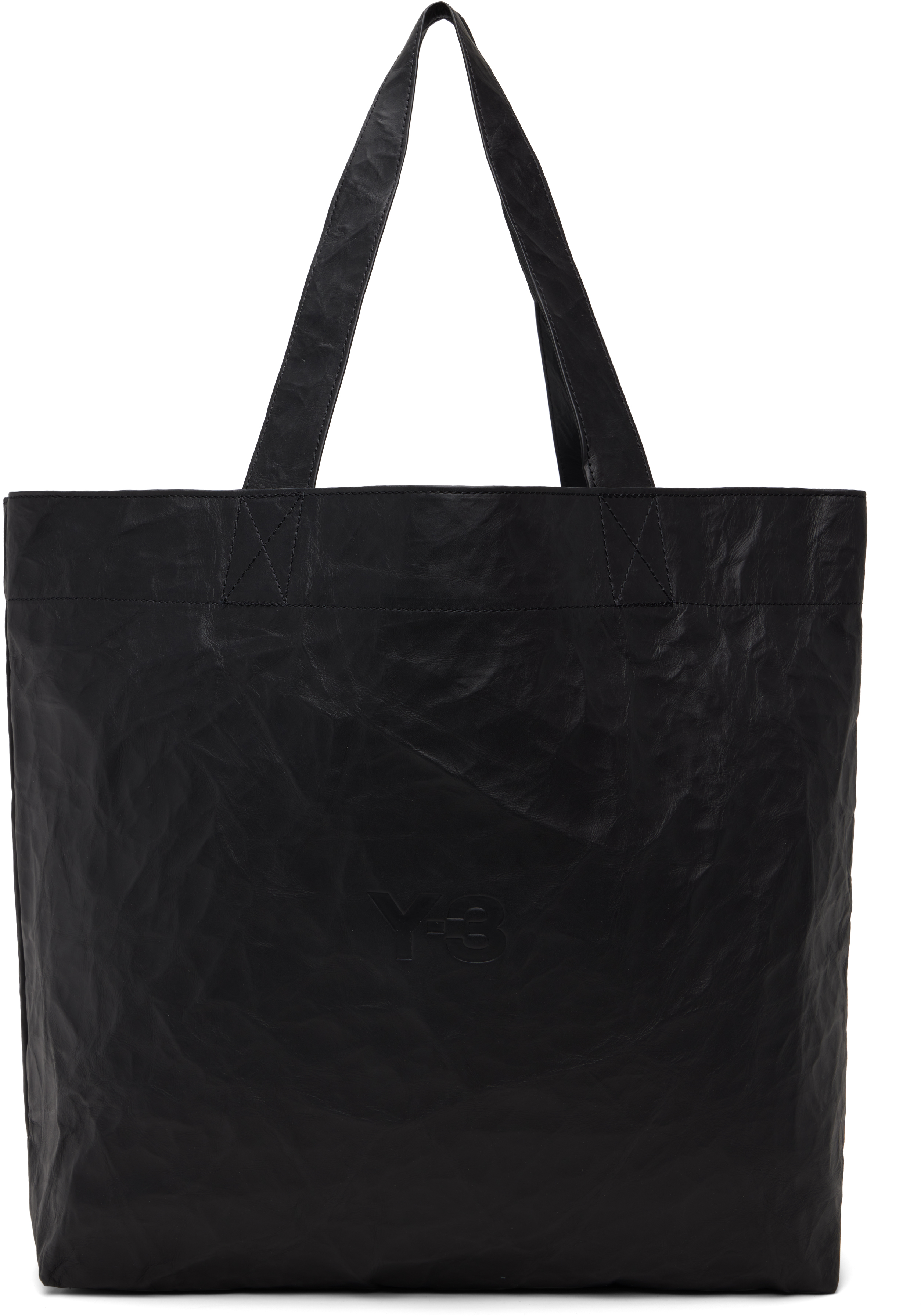 Black '' Leather Tote