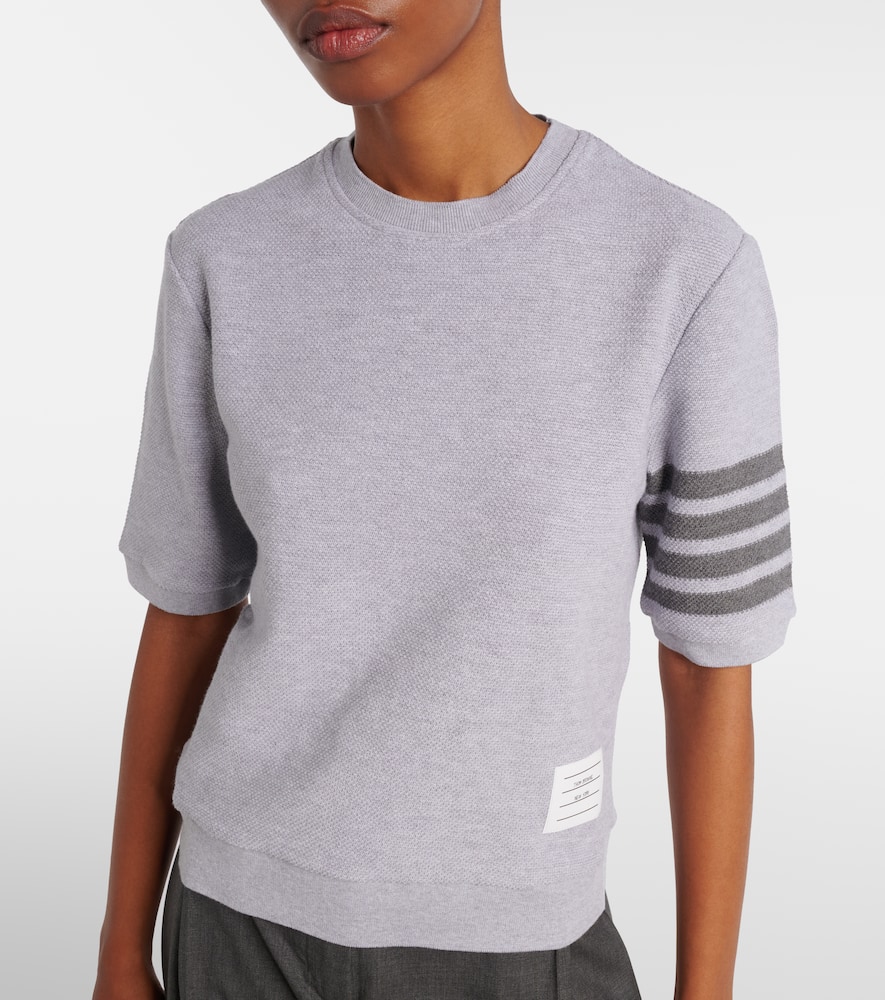 4-Bar cotton jersey T-shirt