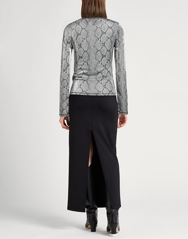 Woman Top Light grey Size S Polyamide, Elastane