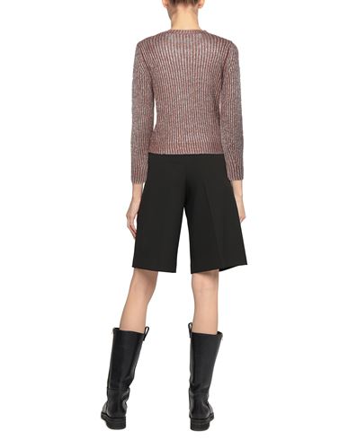 Malìparmi Woman Sweater Chocolate brown Size S Alpaca wool, Mohair wool, Viscose, Polyamide, Metallic fiber