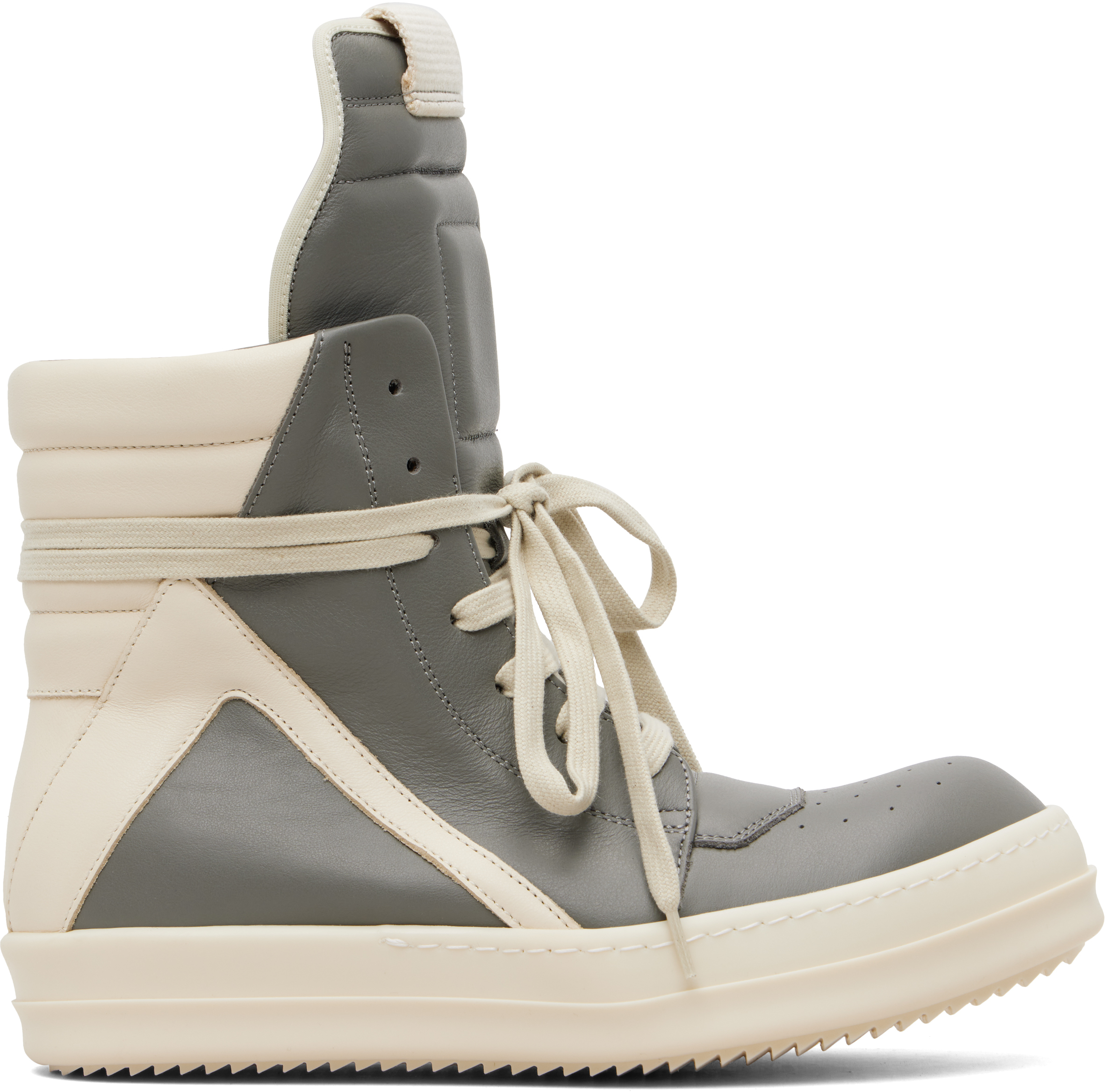 Gray Temple Geobasket Sneakers