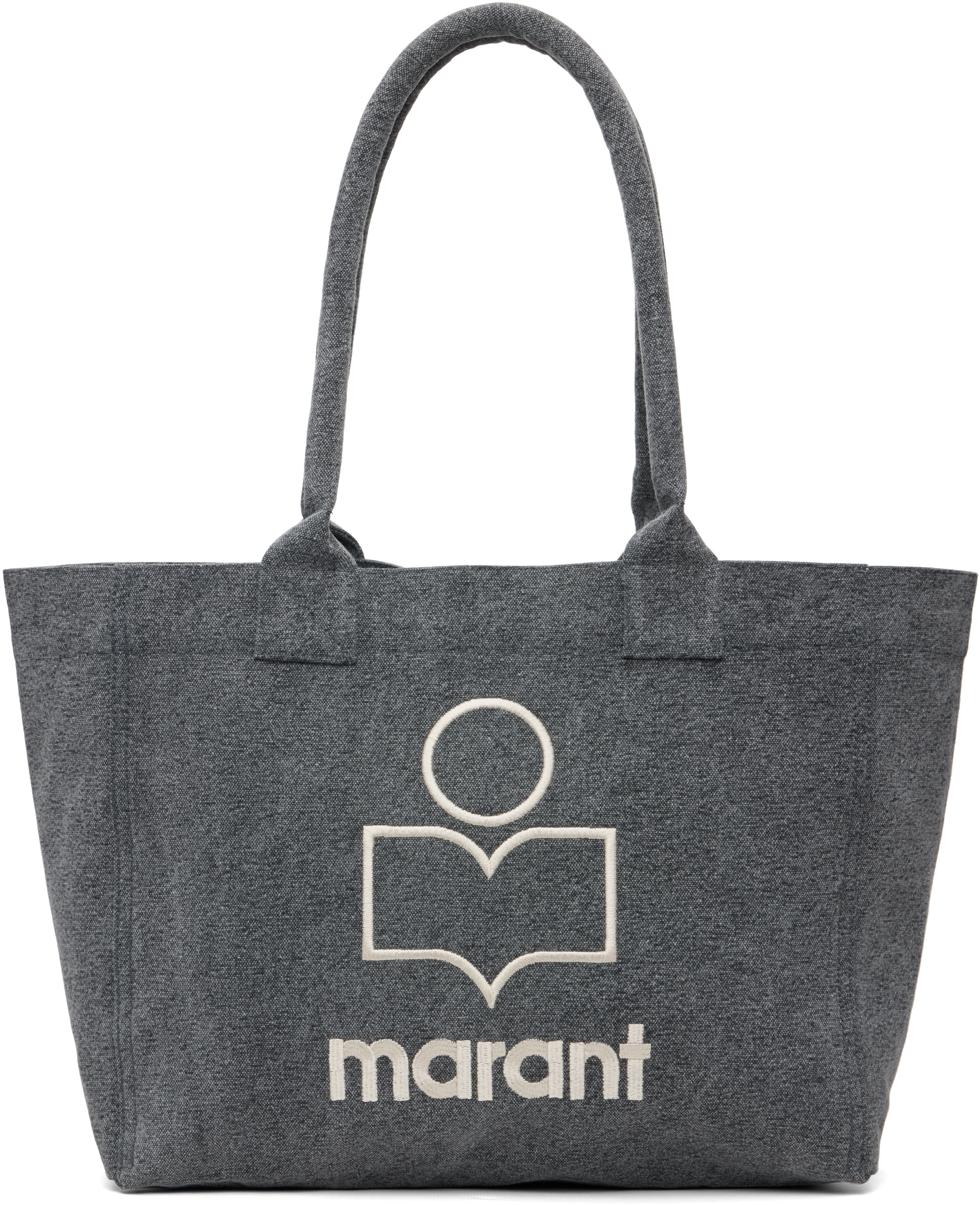 Gray Yenky Zipped Tote