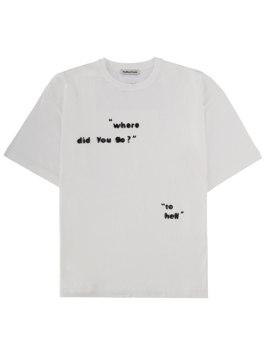 White Graphic T-Shirt