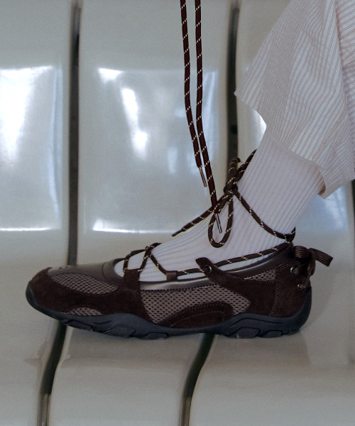 NICOLE WEAVING LACEUP SNEAKERS V2
