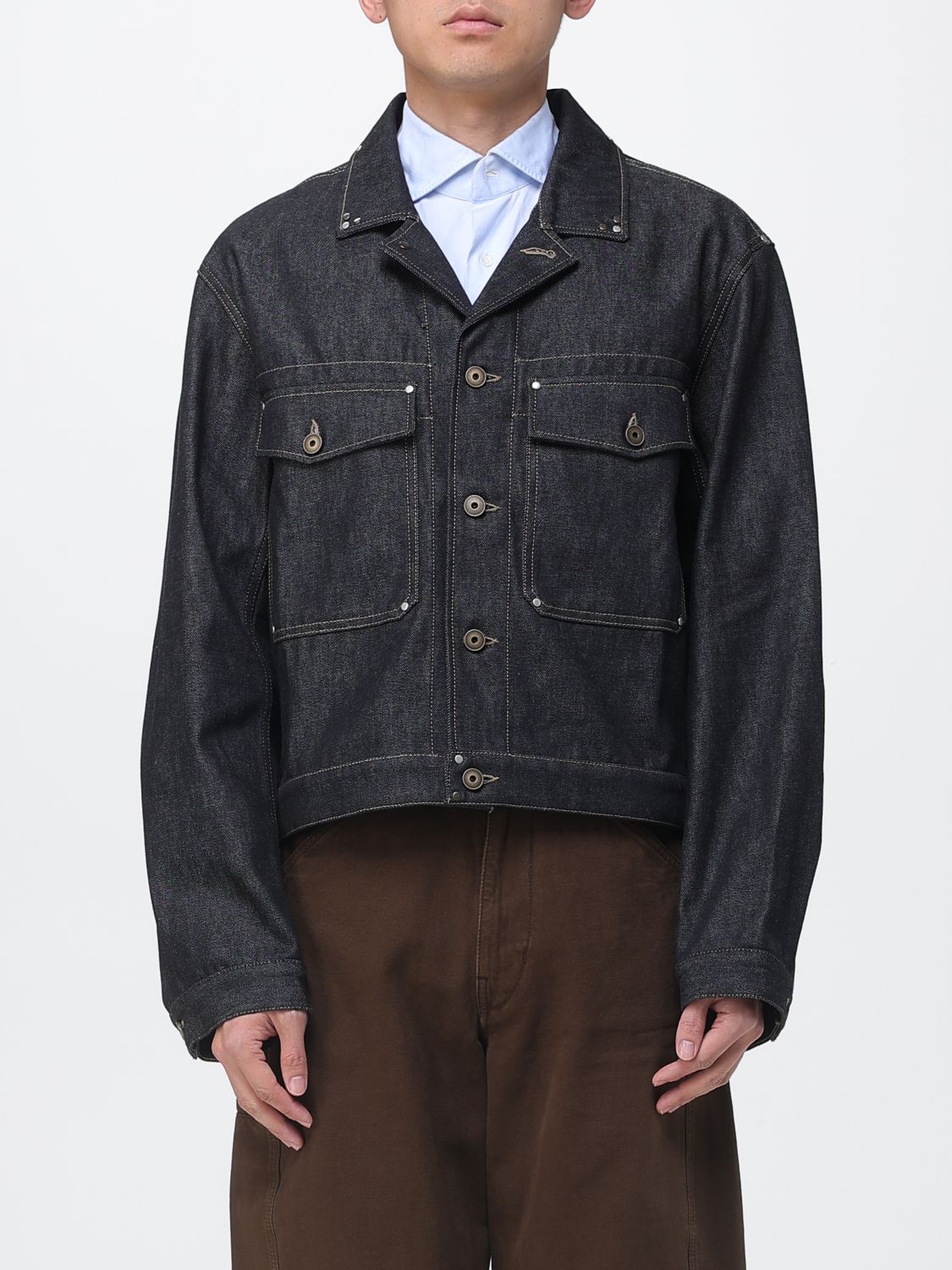 Jacket Men color Black