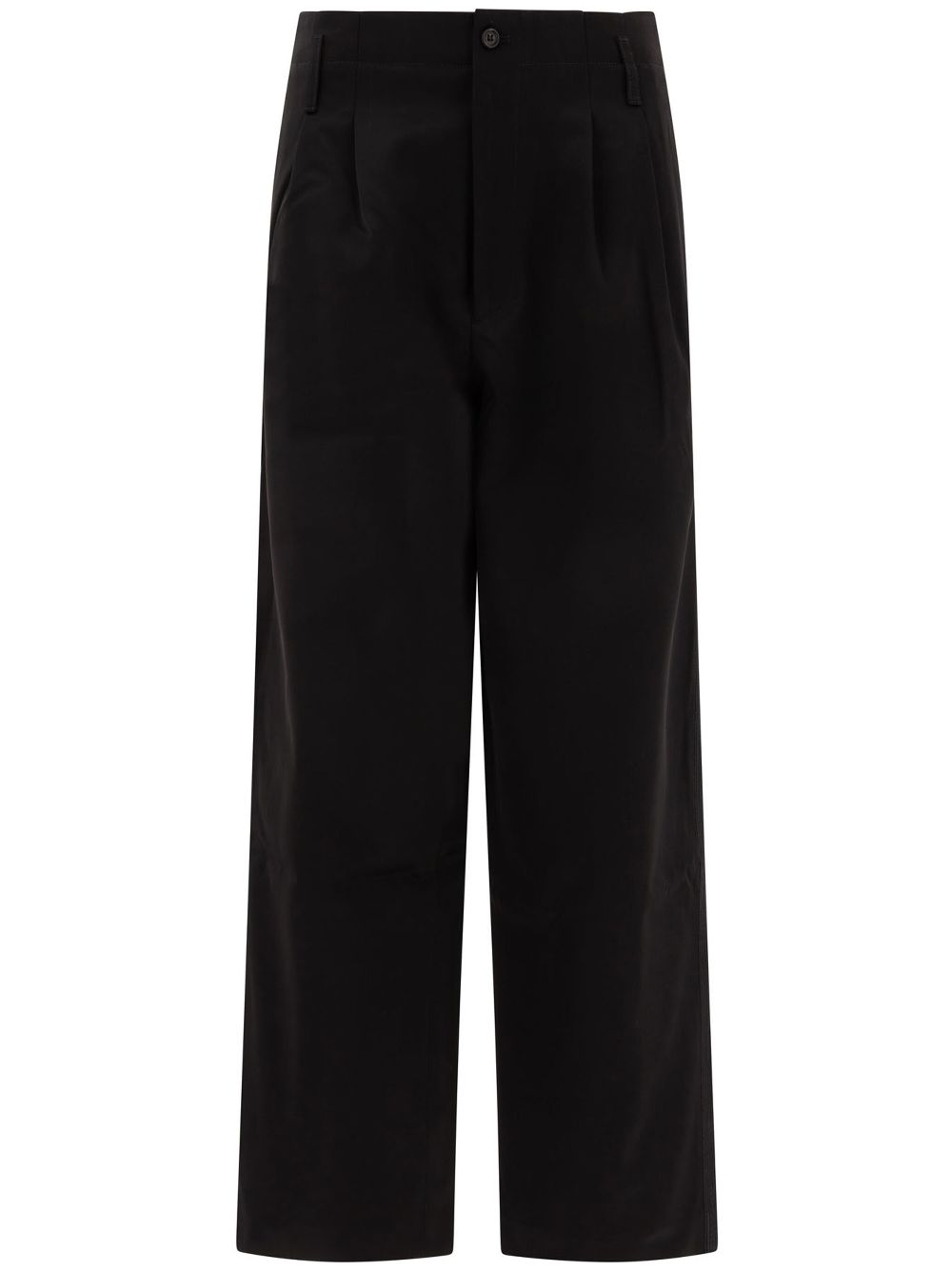 Pleated trousers - Black