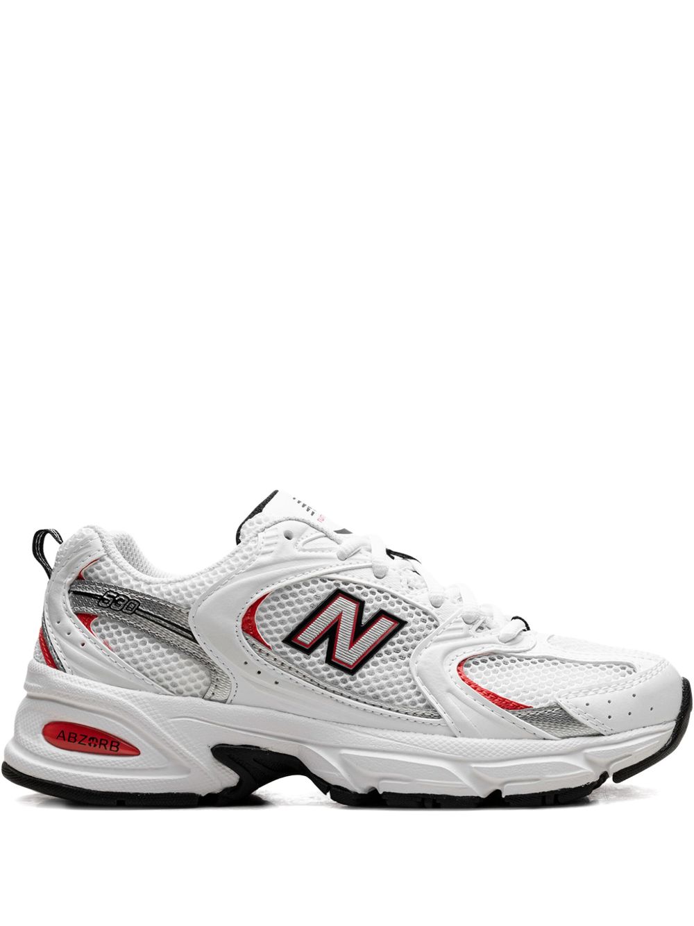 530 "White/Blast Red" sneakers