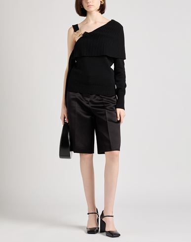 Simona Corsellini Woman Sweater Black Size S Polyamide, Wool, Viscose, Cashmere