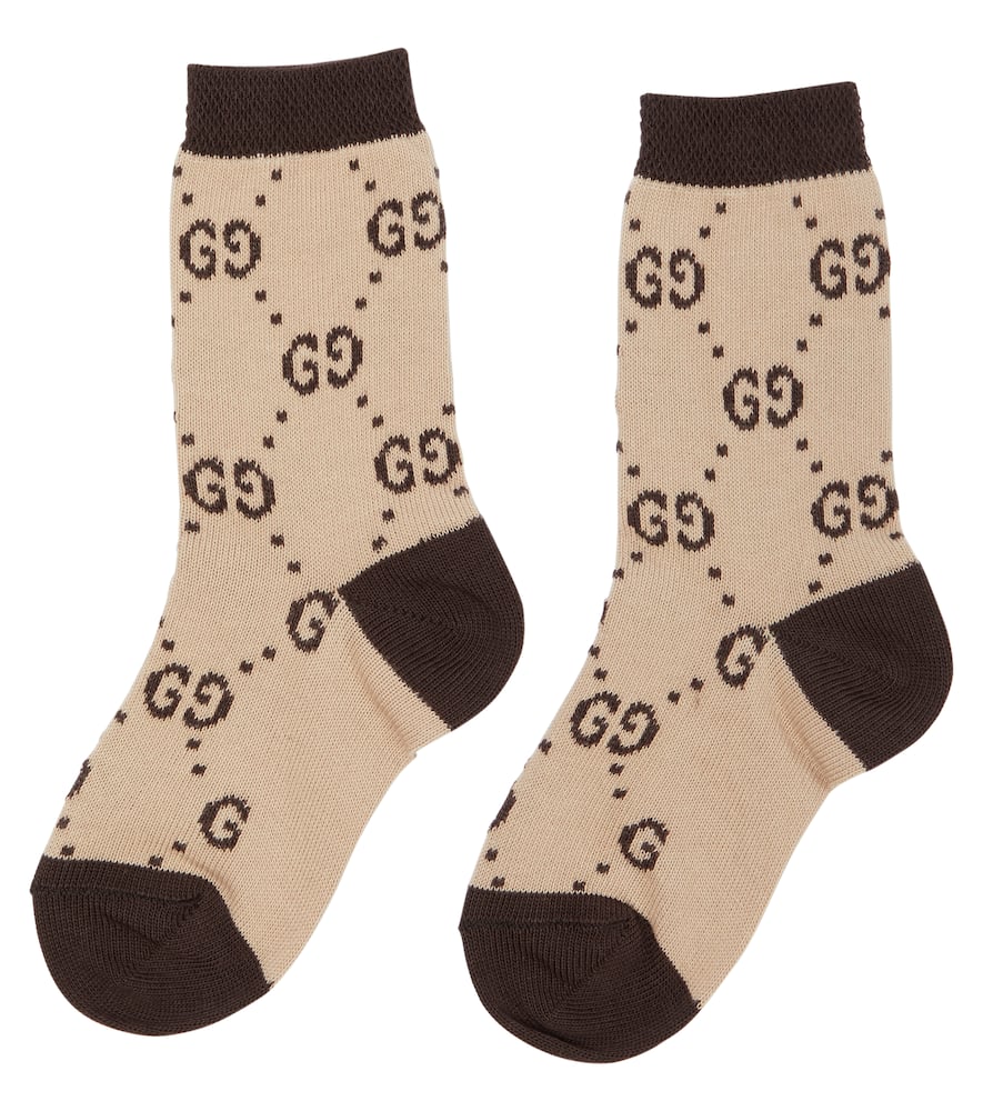 Gucci Kids Baby GG cotton-blend socks