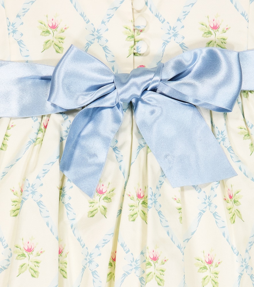 Polo Ralph Lauren Kids Printed cotton and silk dress