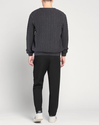 Man Sweater Grey Size XXL Cotton, Polyamide, Elastane