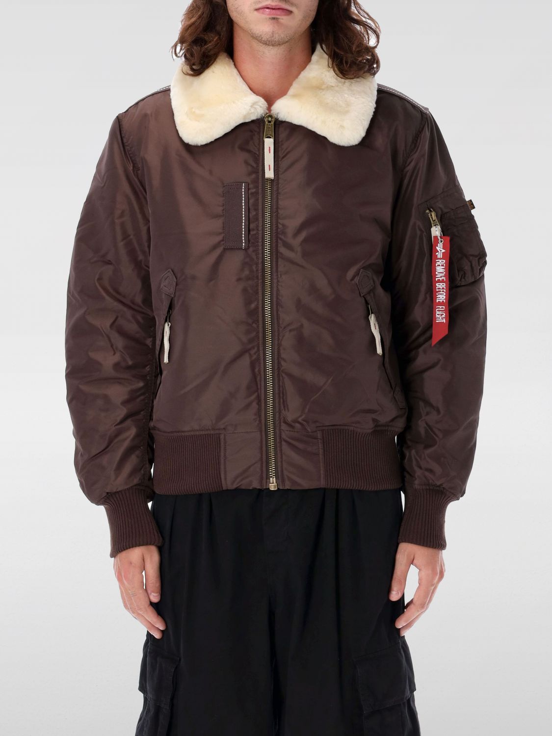 Jacket Men color Brown