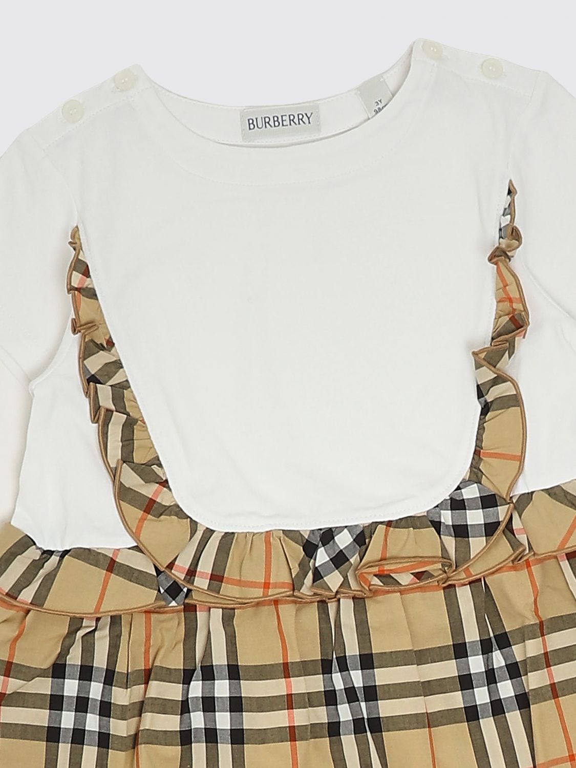Dress Kids color White