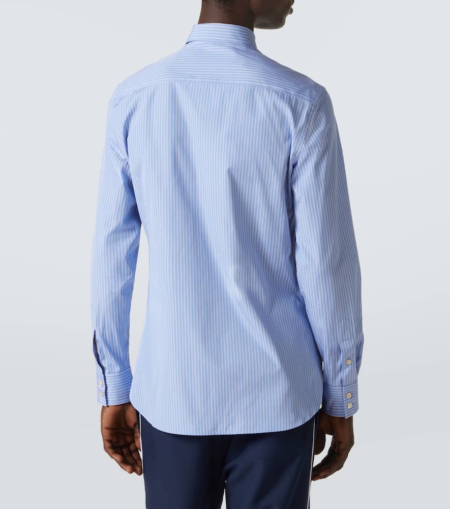 Striped cotton shirt