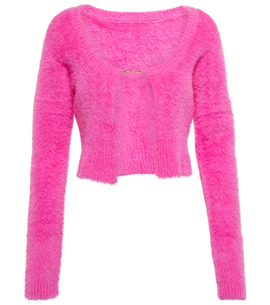 Jacquemus La Maille Neve cropped cardigan