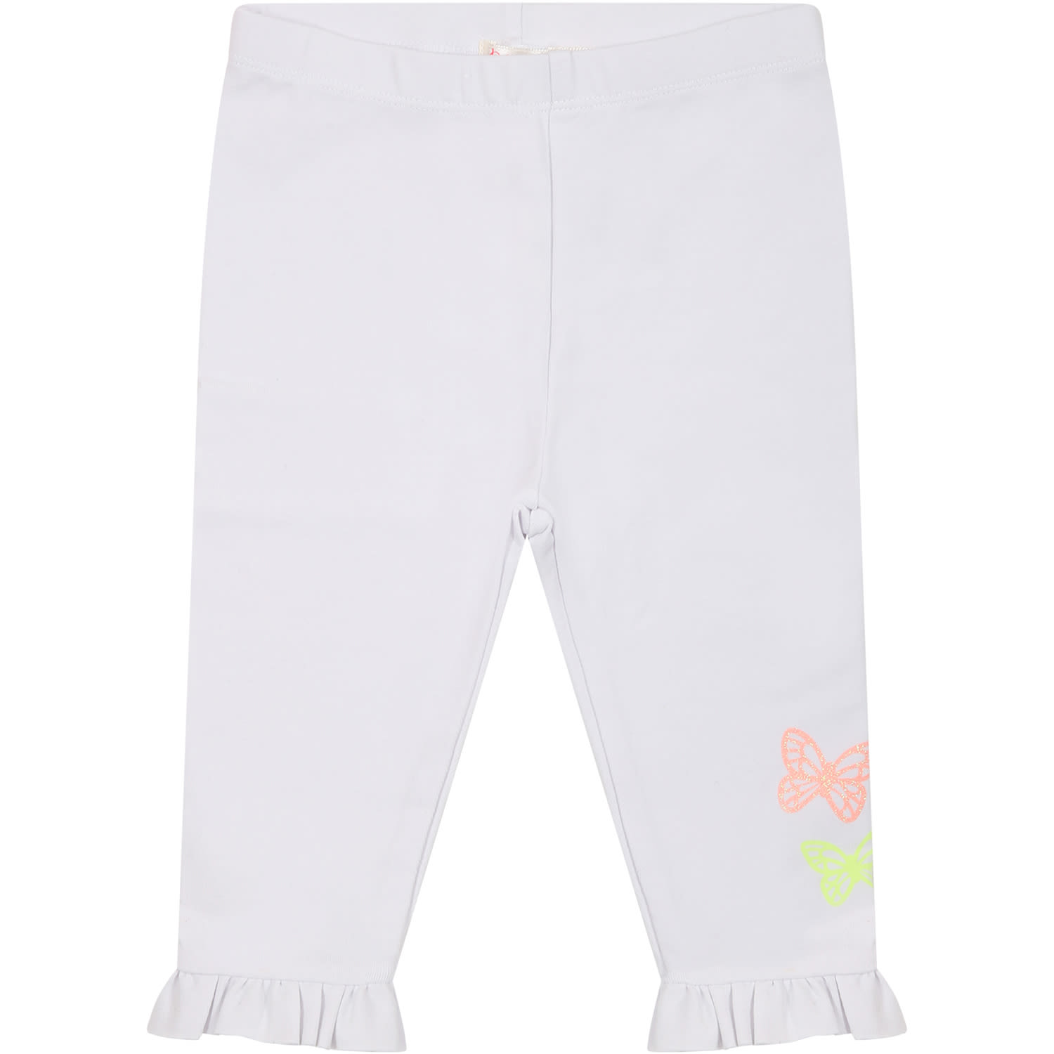 White Suit For Baby Girl With Butterflies And Hearts