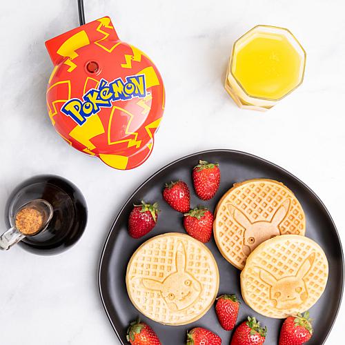 Pokemon Pikachu Mini Waffle Maker Kitchen Appliance