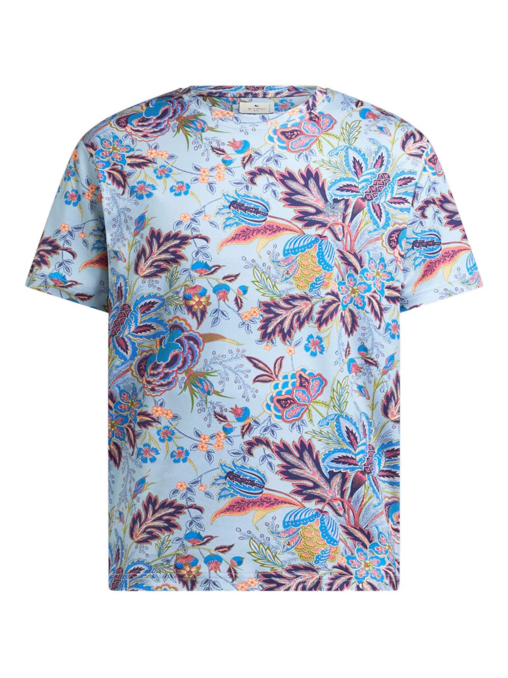 ETRO floral-print T-Shirt - Pink