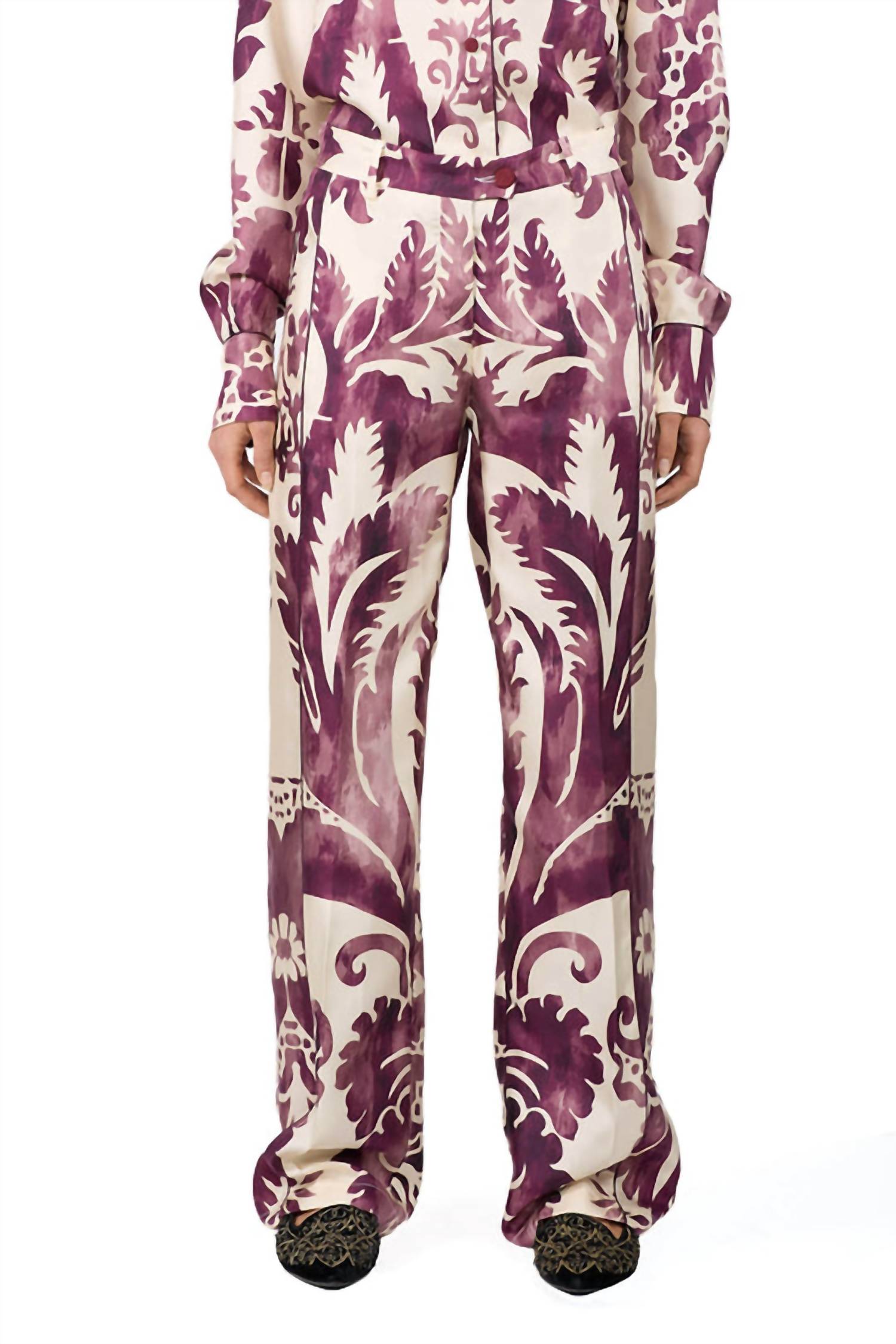 Alpo Pajama Pants In Damascus Pink