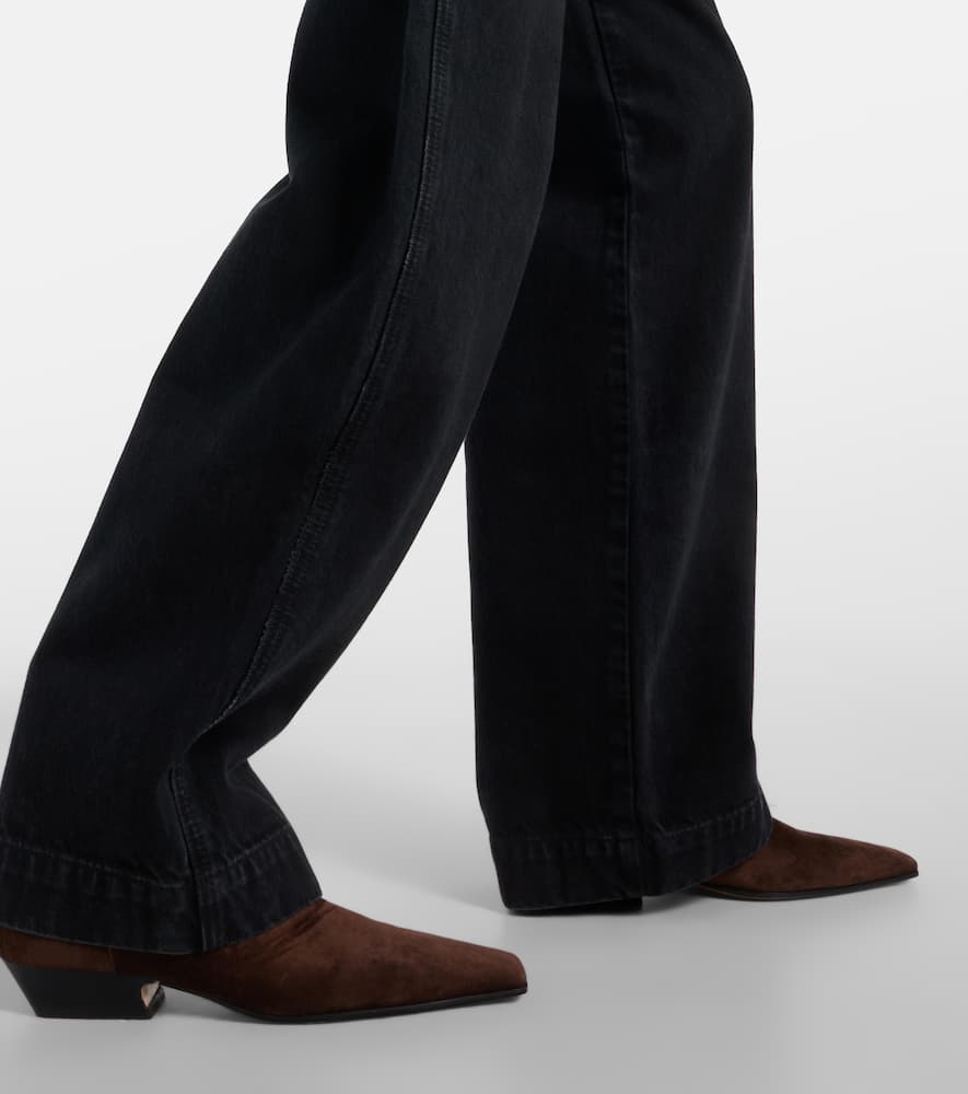 Hewitt high-rise straight jeans