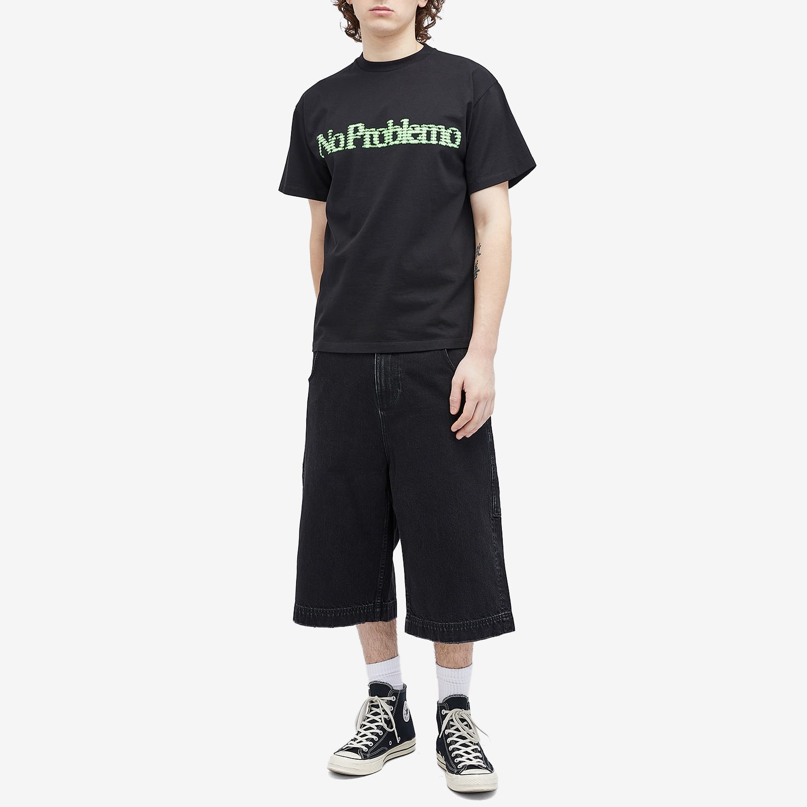 No Problemo Men's Digi Problemo SS T-Shirt in Black