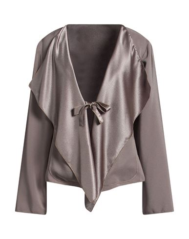 Woman Jacket Sage green Size L Polyester