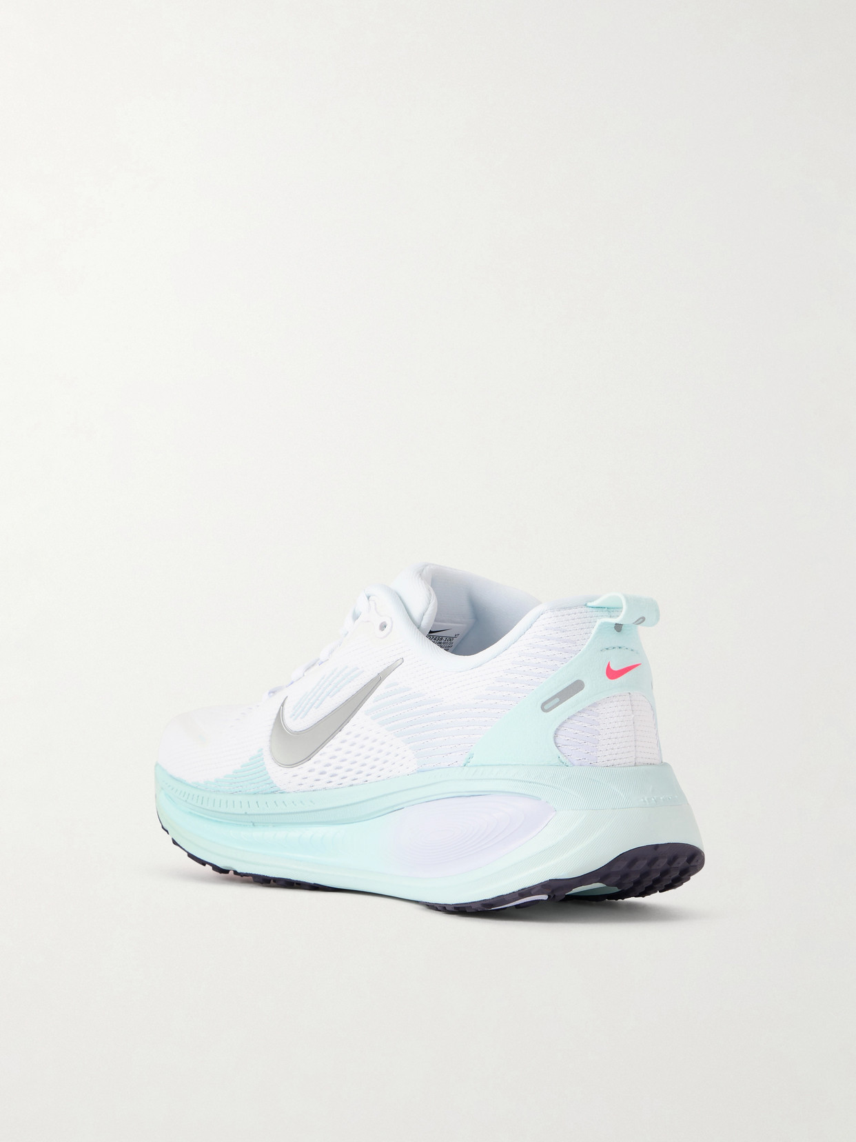 Vomero 18 Felt And Rubber-trimmed Mesh Sneakers - White