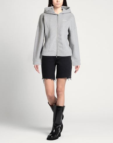 Woman Sweatshirt Light grey Size M Organic cotton