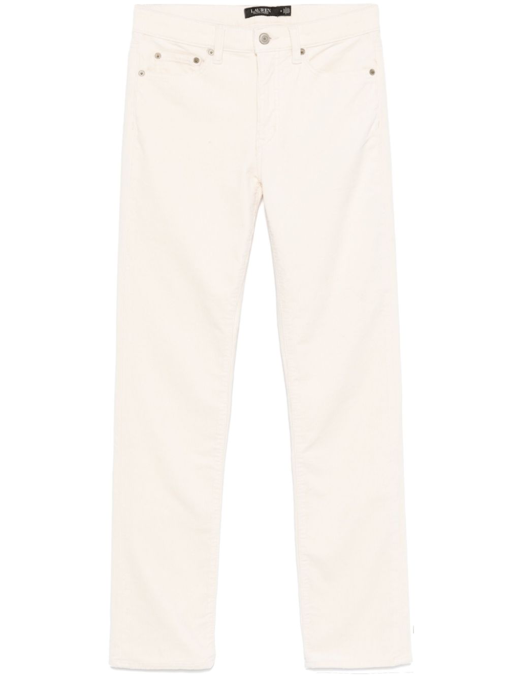 Corduroy trousers - White