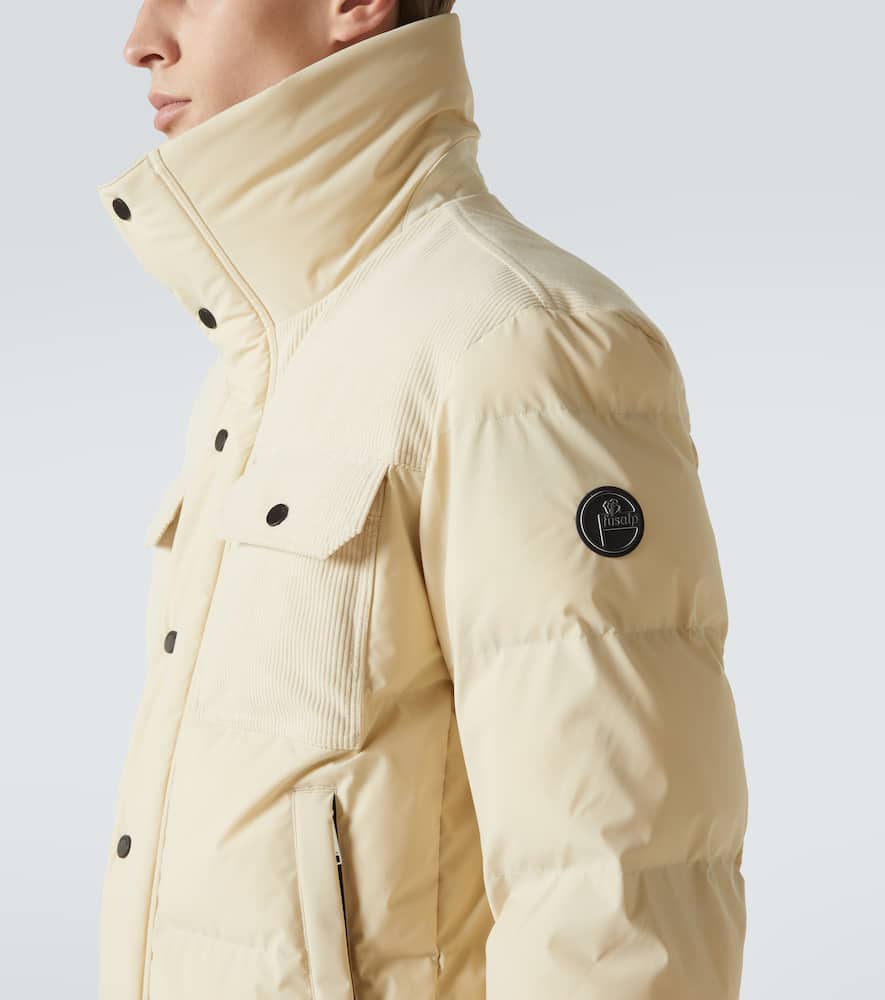 Carlo corduroy-trimmed ski jacket