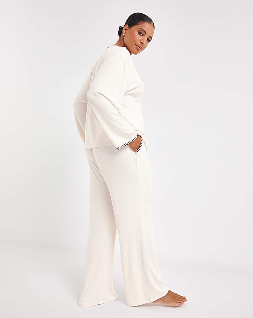 Figleaves Supersoft Stitch Lounge Set