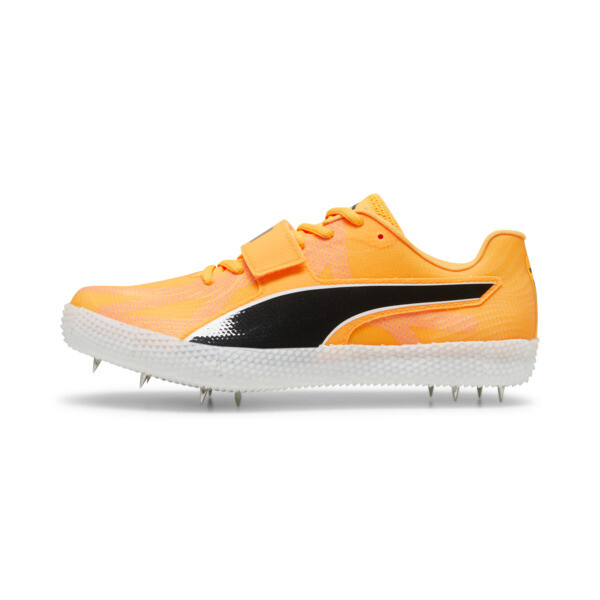 PUMA evoSPEED High Jump 11 Ultraweave Men's Track & Field Jumping Spikes in Orange