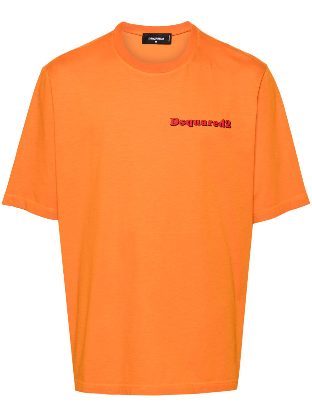 Skater Fit cotton T-shirt - Orange