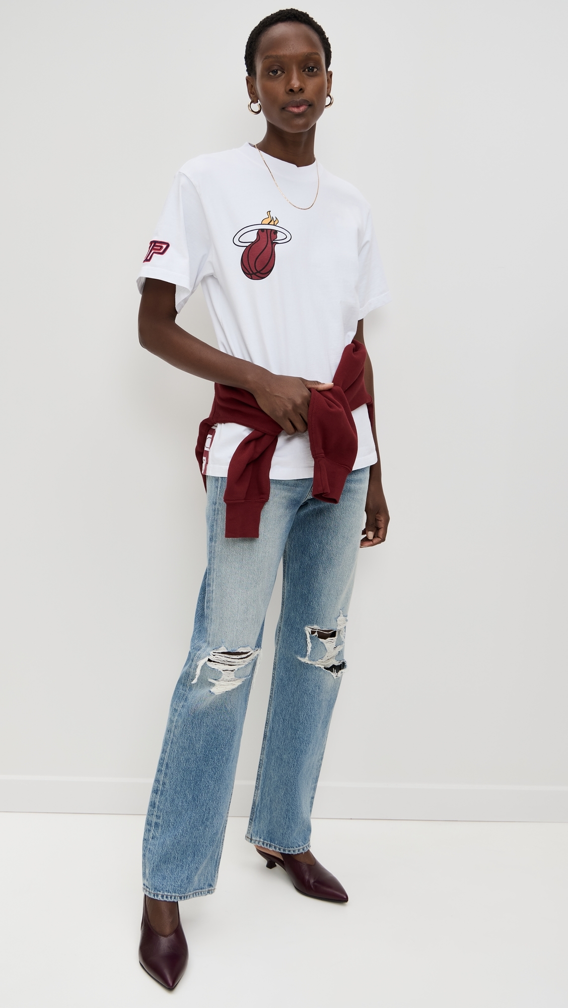 DANNIJOPRO Miami Heat Team Tee White