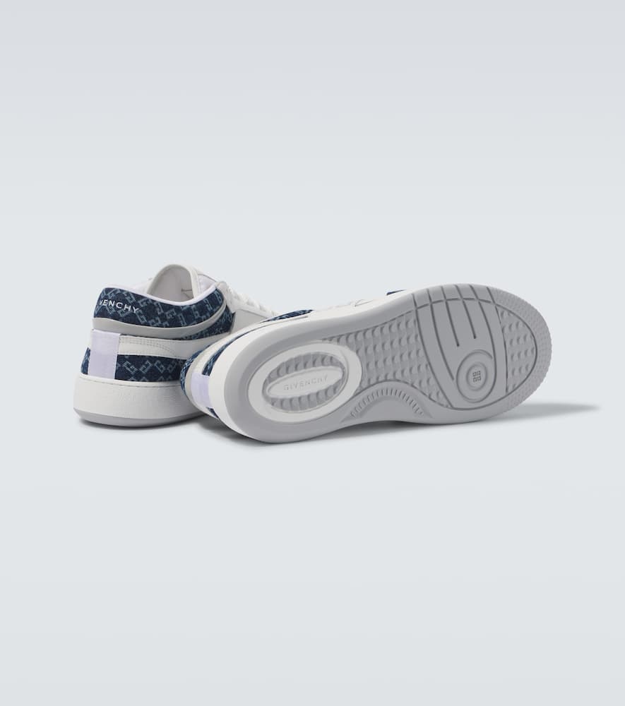 Givenchy G-Move Monogram denim-trimmed sneakers