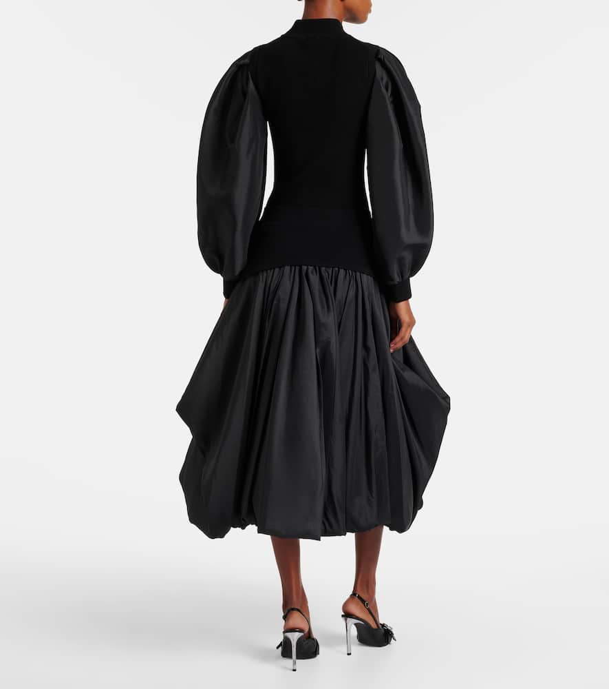 Corinn bubble midi skirt