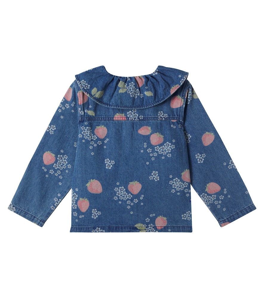 Konges Sløjd Magot printed denim jacket