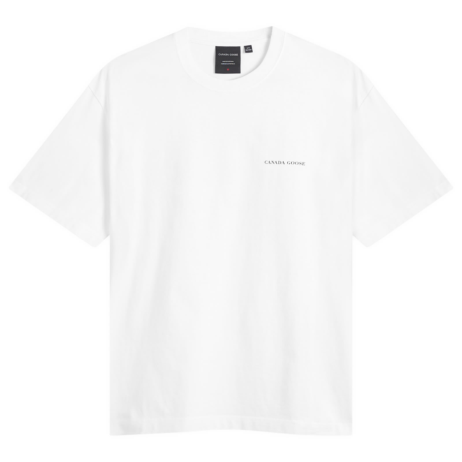Men's Novo T-Shirt With Back Graphic in Optic White