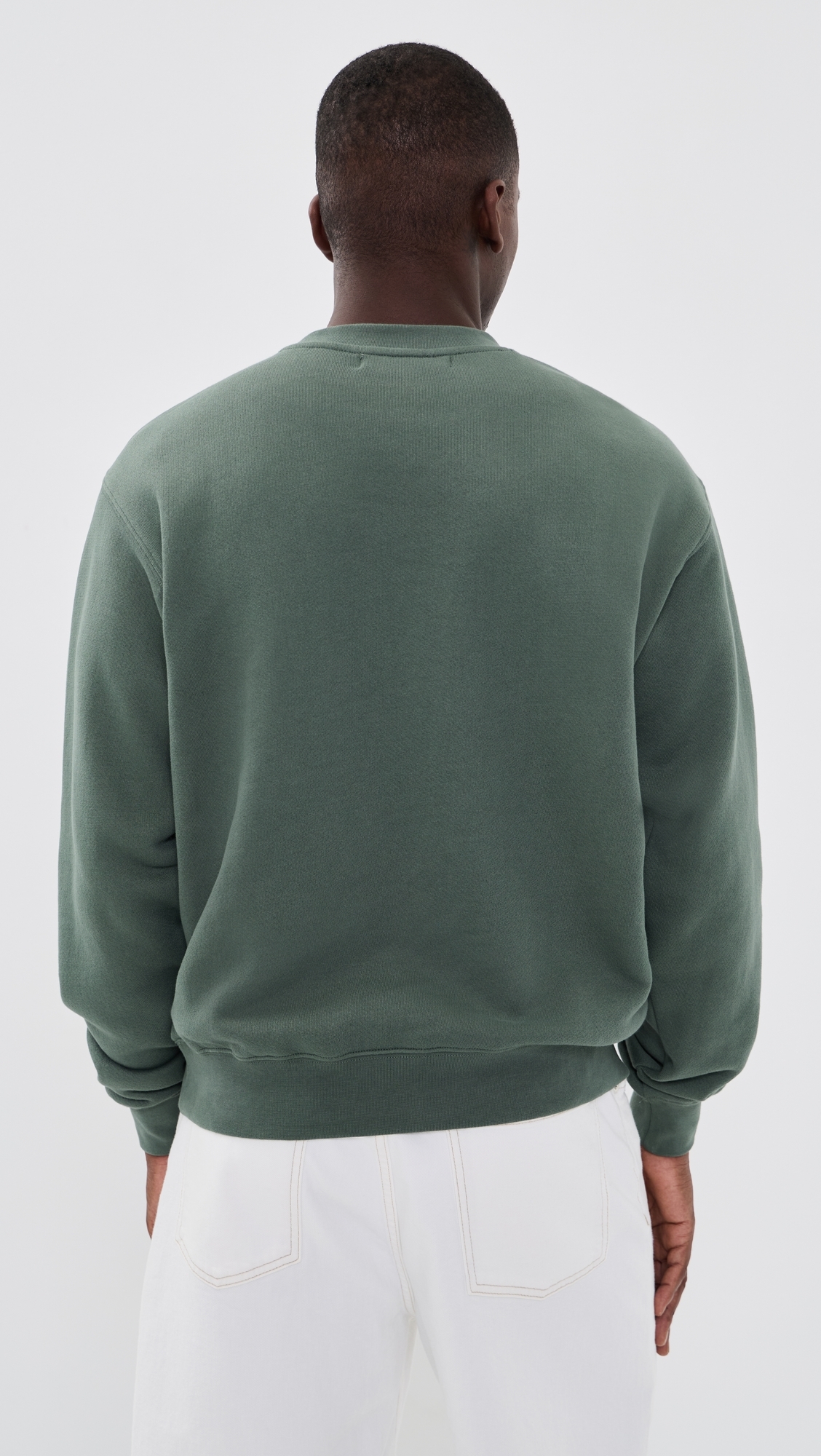 Wordmark Crew Neck Sweatshirt Fern