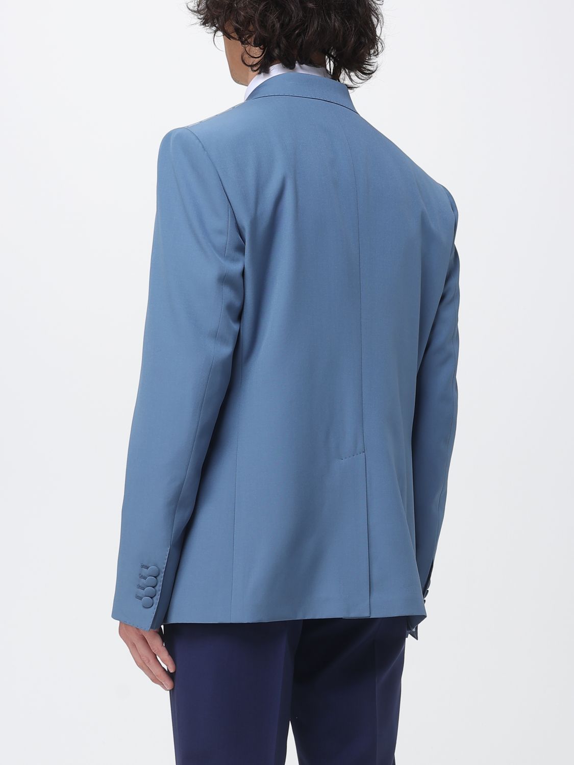 Jacket Men color Blue