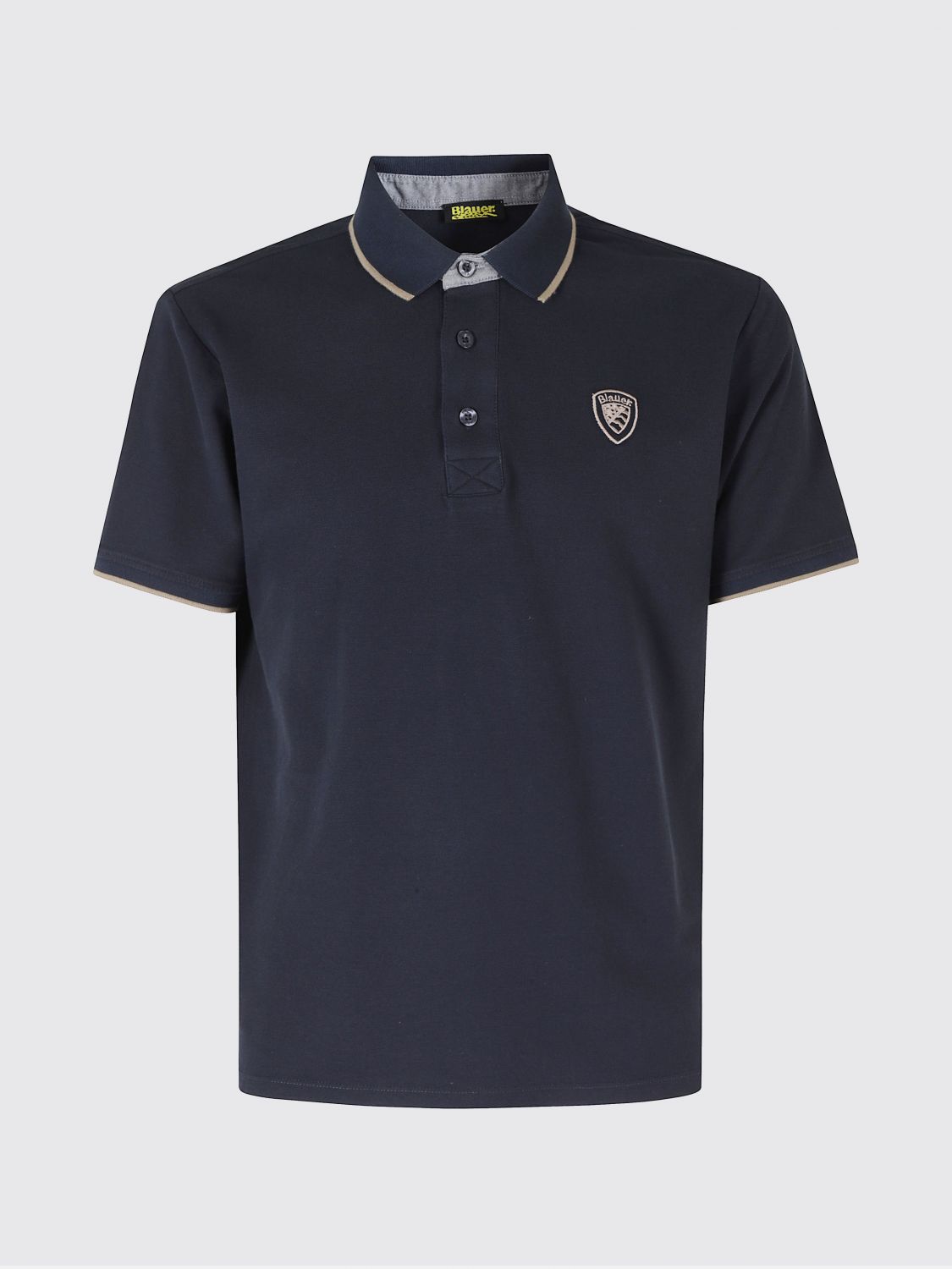 Polo Shirt Men color Blue