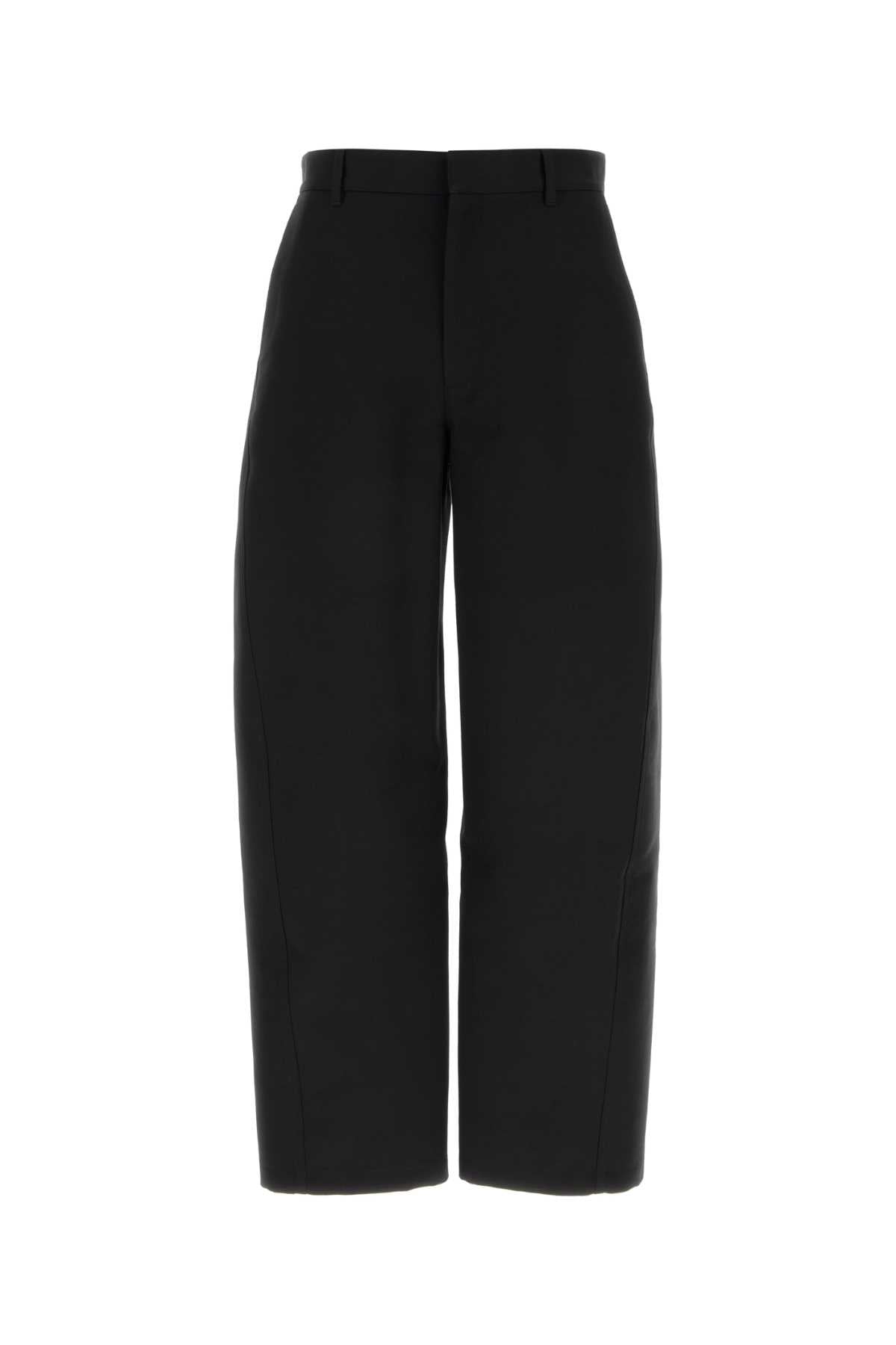 Couture Seam Trousers — Black