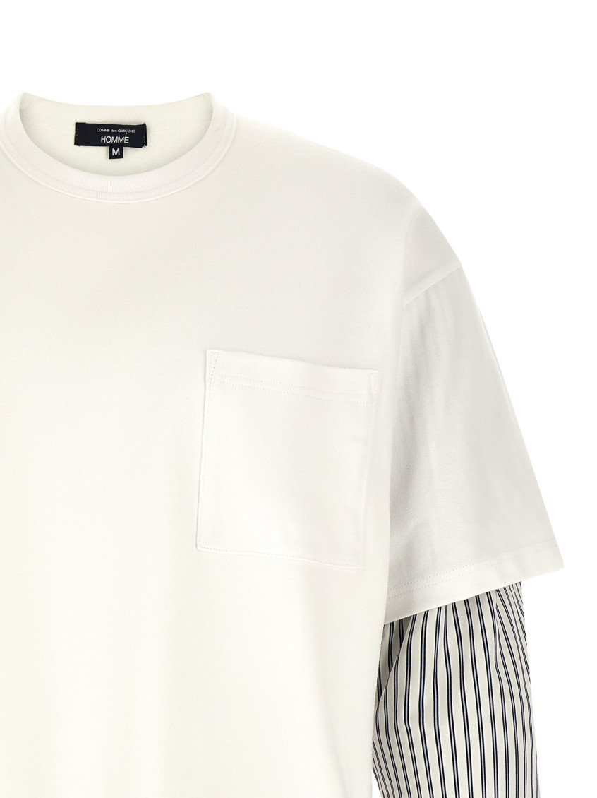White Shirt Insert T-shirt