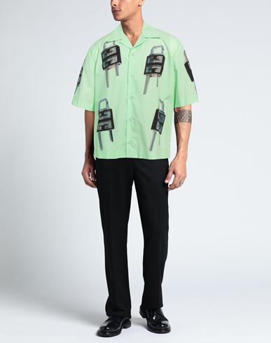 Man Shirt Light green Size 15 ½ Cotton