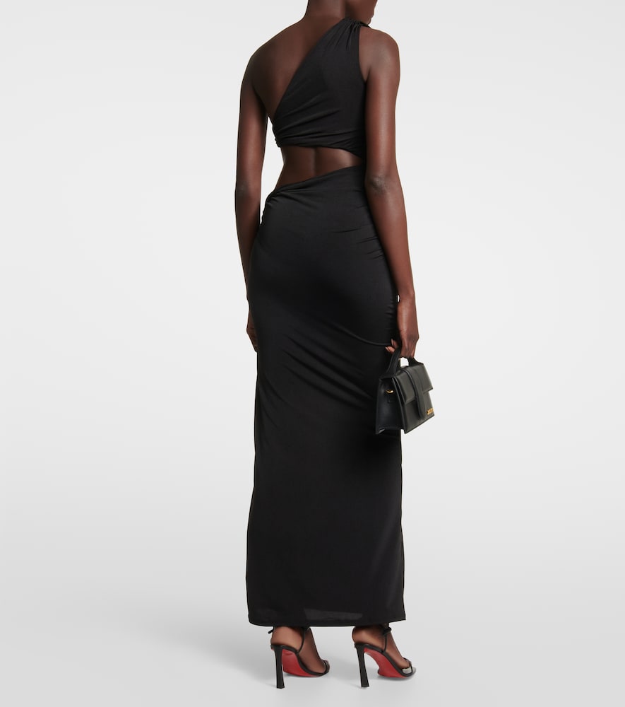 Yana one-shoulder cutout maxi dress
